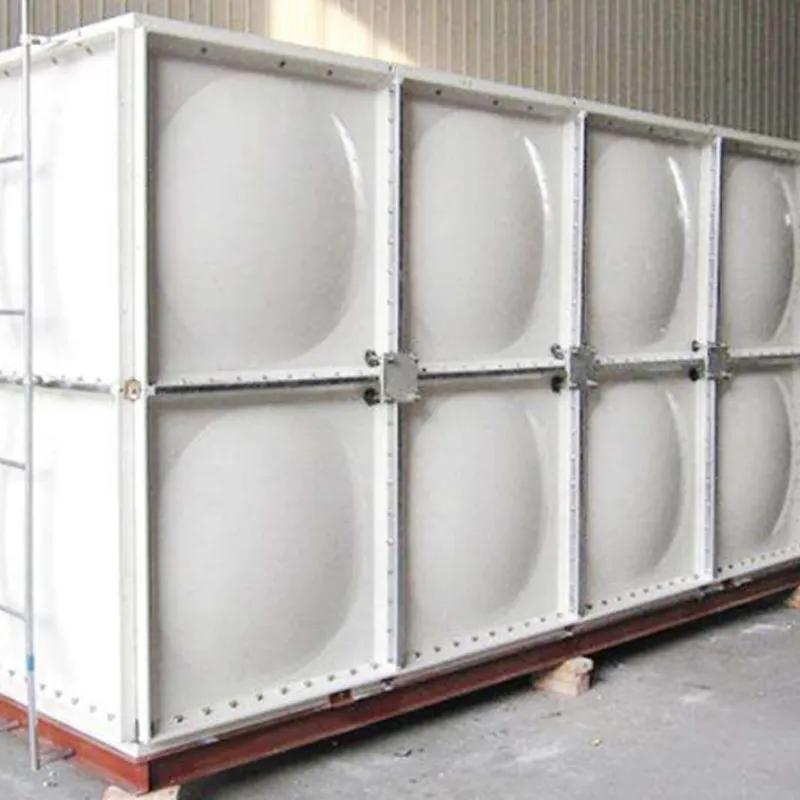 One-piece FRP cistern indoors